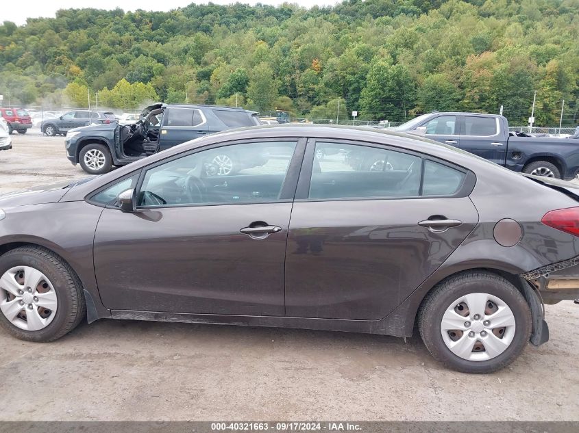 2018 Kia Forte Lx VIN: 3KPFL4A77JE194166 Lot: 40321663