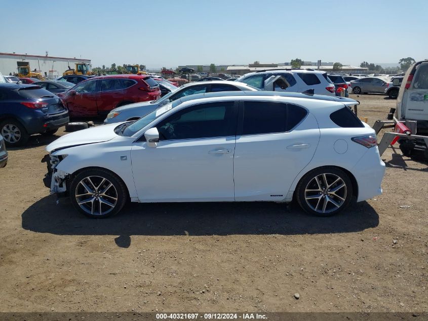 2015 Lexus Ct 200H VIN: JTHKD5BHXF2220934 Lot: 40321697