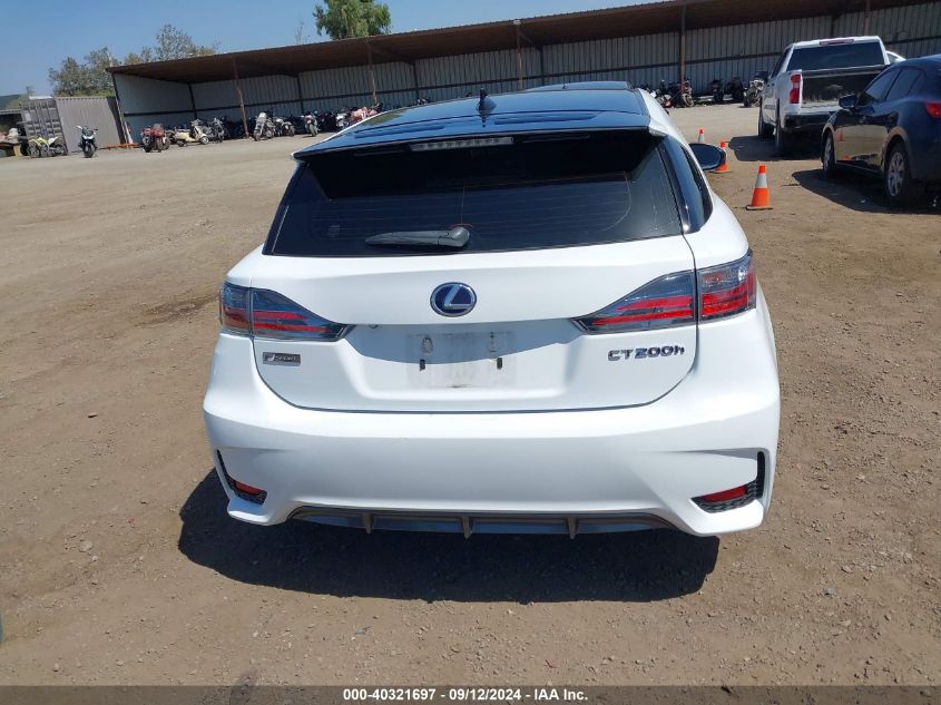 2015 Lexus Ct 200H VIN: JTHKD5BHXF2220934 Lot: 40321697