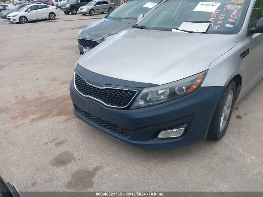 2015 Kia Optima Lx VIN: 5XXGM4A75FG394091 Lot: 40321765