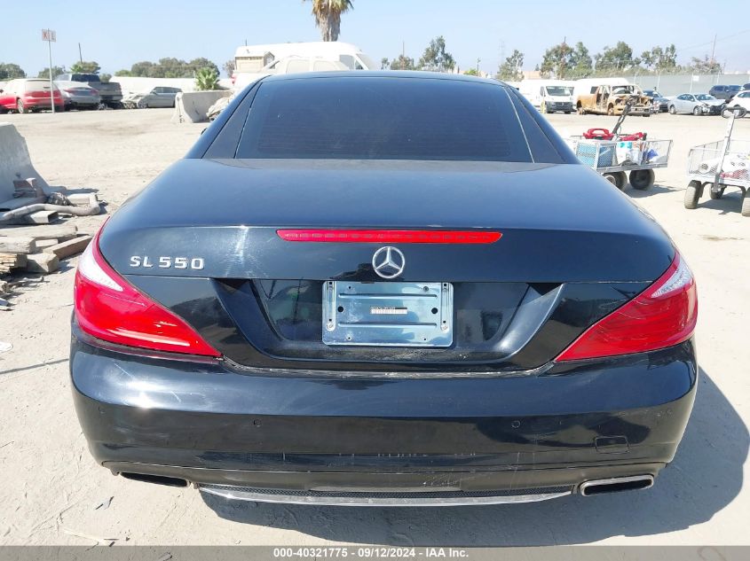 2013 Mercedes-Benz Sl 550 VIN: WDDJK7DA1DF014475 Lot: 40321775