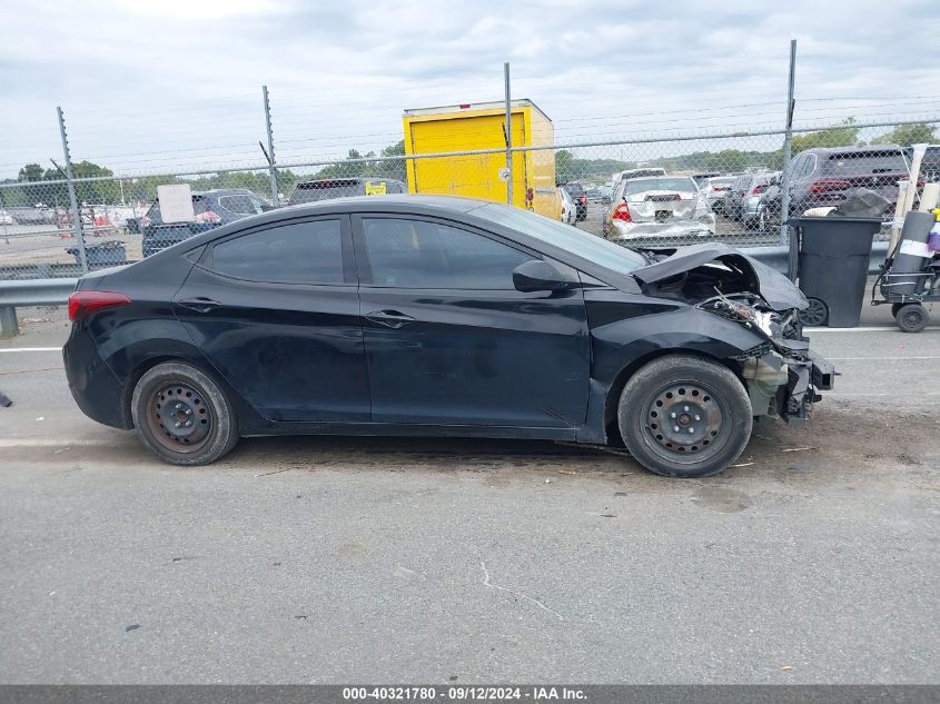 2016 Hyundai Elantra Se VIN: KMHDH4AE8GU618709 Lot: 40321780