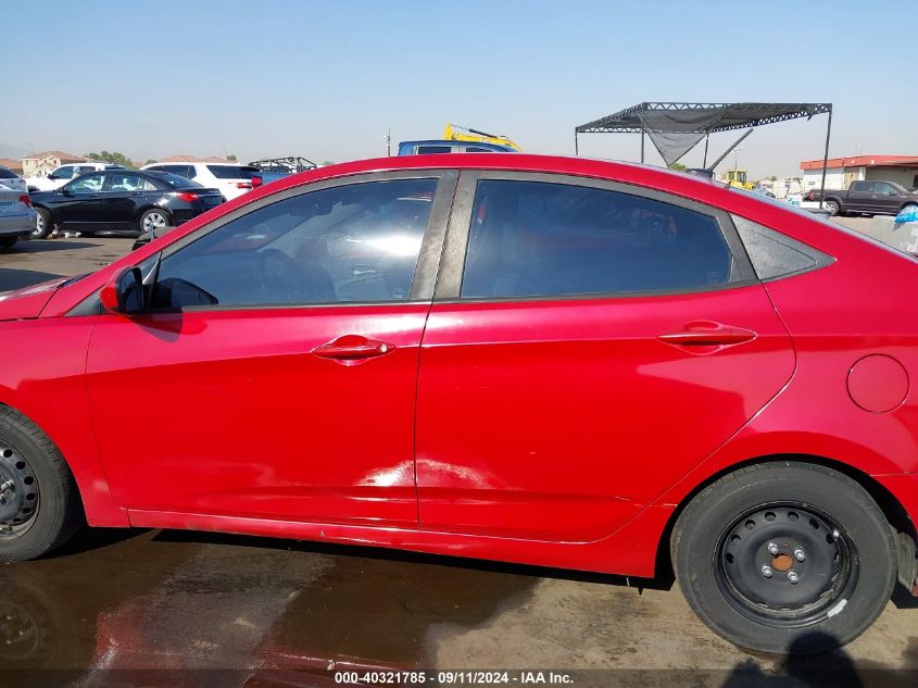 2016 Hyundai Accent Se VIN: KMHCT4AE7GU130426 Lot: 40321785