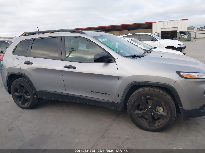 2016 Jeep Cherokee Sport VIN: 1C4PJMAB4GW305706 Lot: 40321795