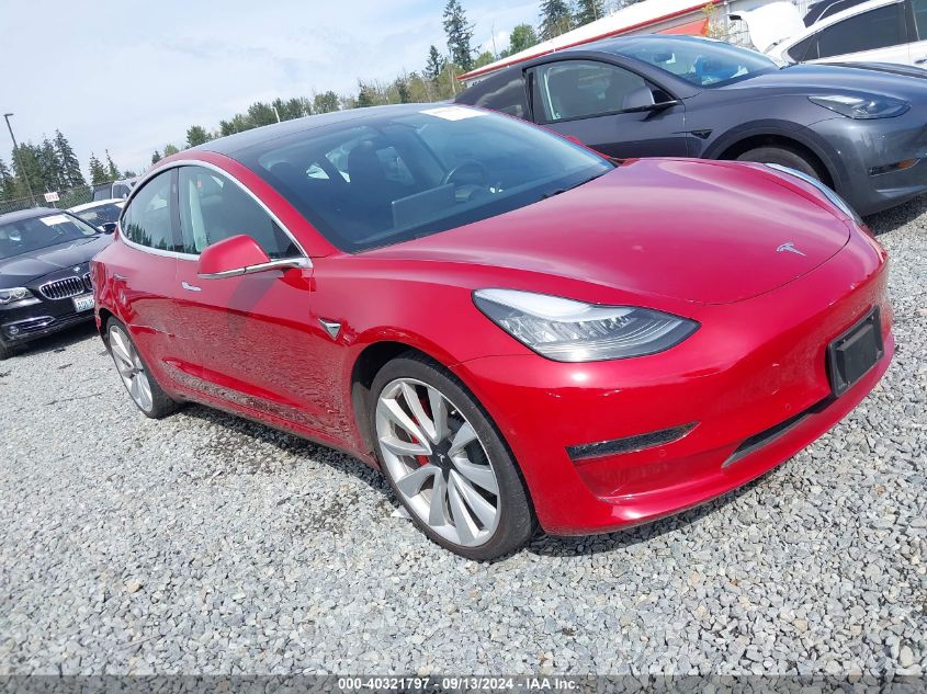 2019 TESLA MODEL 3 LONG RANGE/PERFORMANCE - 5YJ3E1EB6KF368024