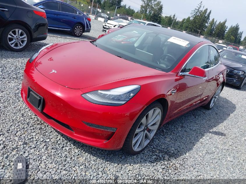 5YJ3E1EB6KF368024 2019 TESLA MODEL 3 - Image 2