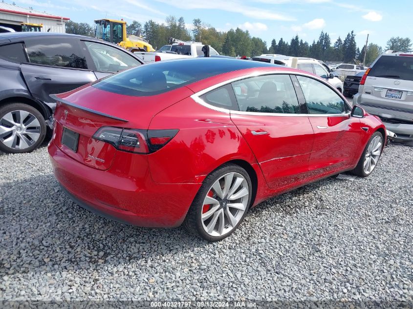 2019 TESLA MODEL 3 LONG RANGE/PERFORMANCE - 5YJ3E1EB6KF368024