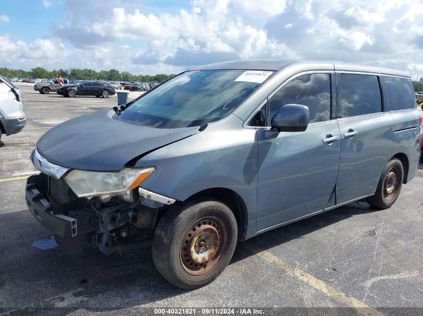 JN8AE2KP7C9030659 2012 Nissan Quest S/Sv/Sl/Le