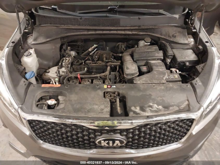 2018 KIA SORENTO 2.4L LX - 5XYPGDA31JG342384