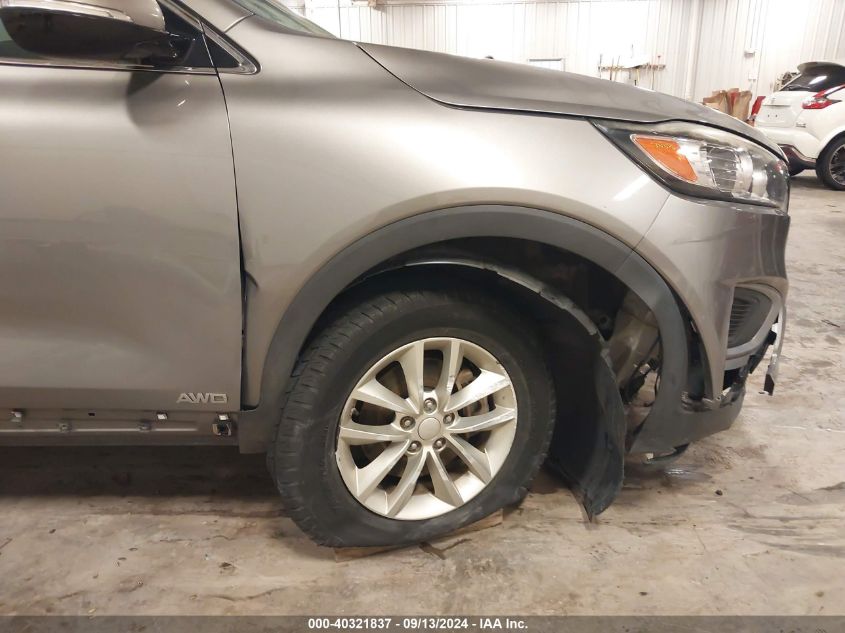 2018 KIA SORENTO 2.4L LX - 5XYPGDA31JG342384