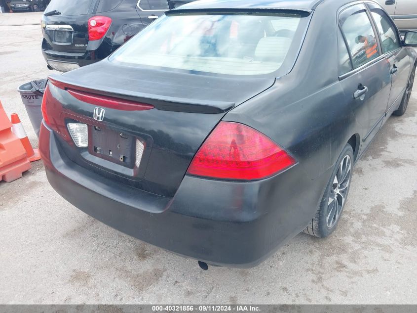 2006 Honda Accord 2.4 Se VIN: 1HGCM56356A117450 Lot: 40321856