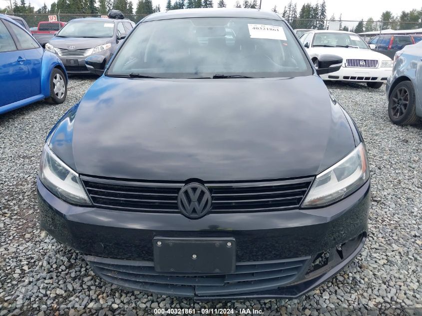 3VWDP7AJ7CM418051 2012 Volkswagen Jetta 2.5L Se