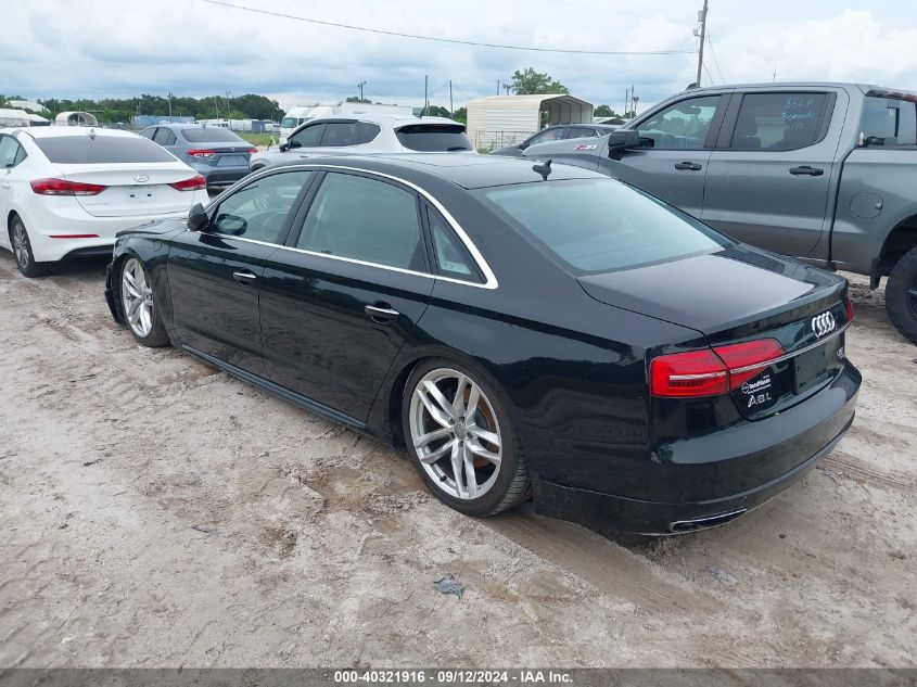 2017 AUDI A8 L 4.0T SPORT - WAU43AFD7HN007600