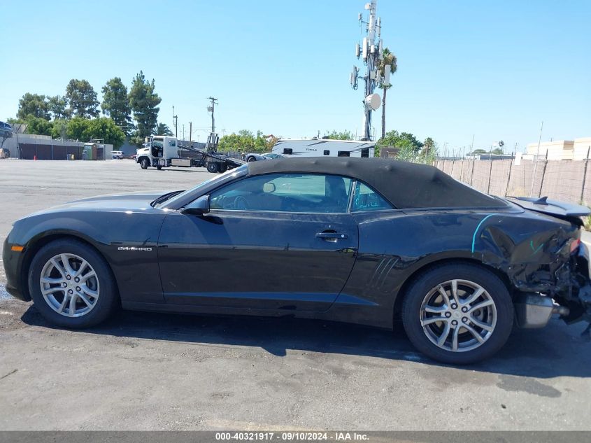 2015 Chevrolet Camaro 1Lt VIN: 2G1FD3D3XF9275984 Lot: 40321917