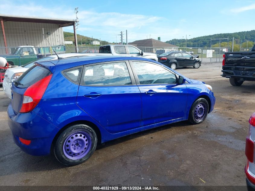 2014 Hyundai Accent Gs VIN: KMHCT5AE1EU177292 Lot: 40321929