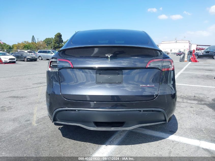 2024 Tesla Model Y Performance Dual Motor All-Wheel Drive VIN: 7SAYGDEF1RF073012 Lot: 40321933