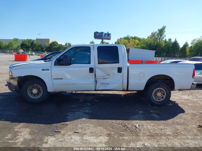 2002 Ford F-250 Lariat/Xl/Xlt VIN: 1FTNW20F42EA90487 Lot: 40321942