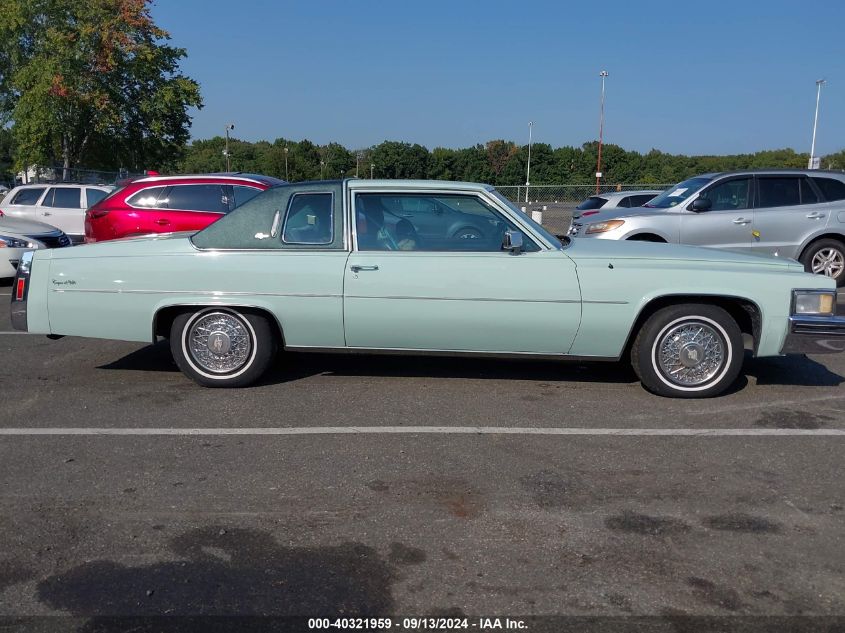 1978 Cadillac Other VIN: 6D47S8E665617 Lot: 40321959