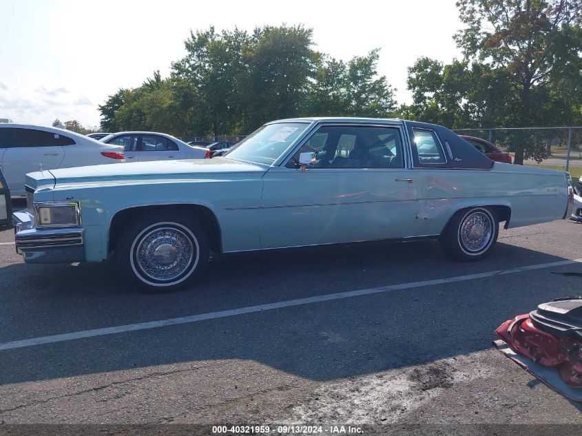 1978 Cadillac Other VIN: 6D47S8E665617 Lot: 40321959