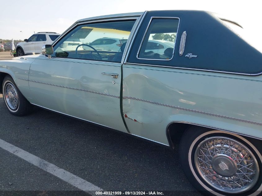 1978 Cadillac Other VIN: 6D47S8E665617 Lot: 40321959