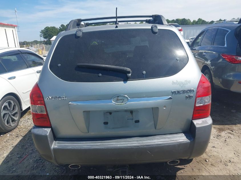 2006 Hyundai Tucson Gls/Limited VIN: KM8JN12D16U372374 Lot: 40321963