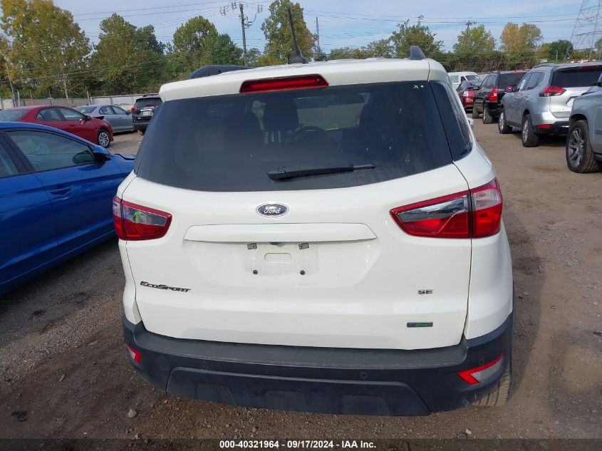 2020 Ford Ecosport Se VIN: MAJ3S2GE7LC393170 Lot: 40321964