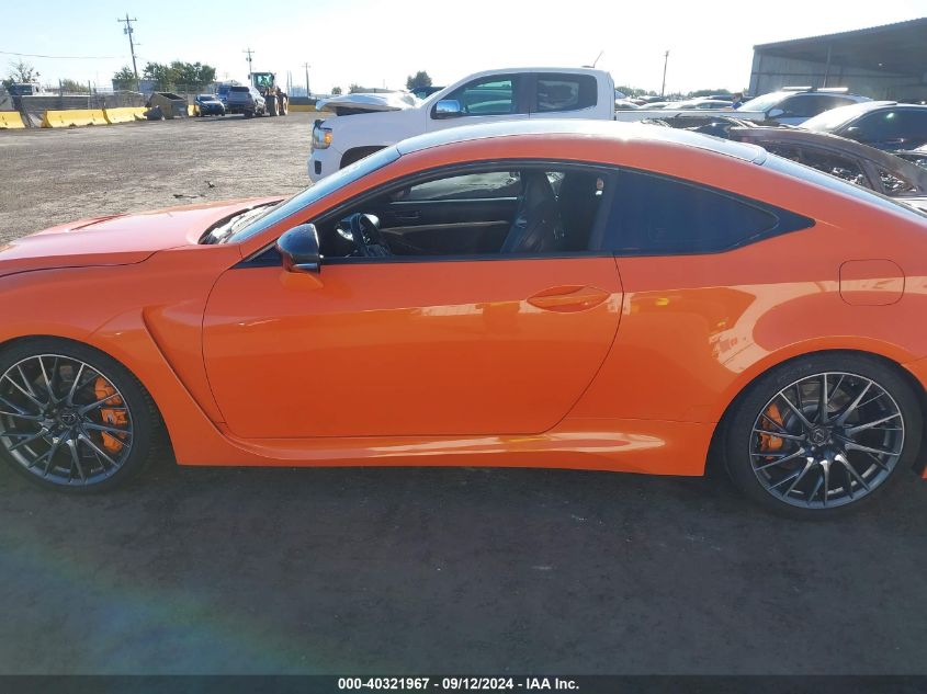 2015 Lexus Rc F VIN: JTHHP5BC6F5002512 Lot: 40321967