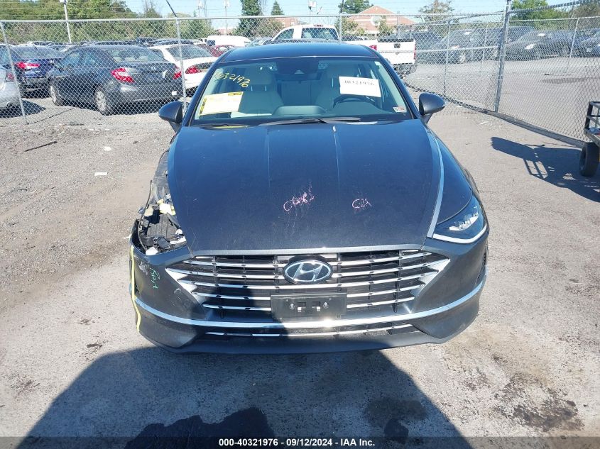 2022 Hyundai Sonata Hybrid Blue VIN: KMHL24JJ9NA048745 Lot: 40321976