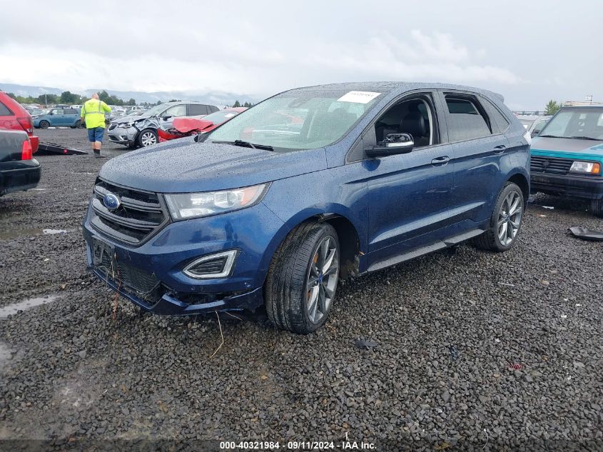 2FMPK4AP8HBC45792 2017 FORD EDGE - Image 2