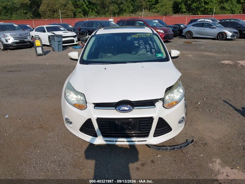 2012 Ford Focus Sel VIN: 1FAHP3H20CL341297 Lot: 40321987