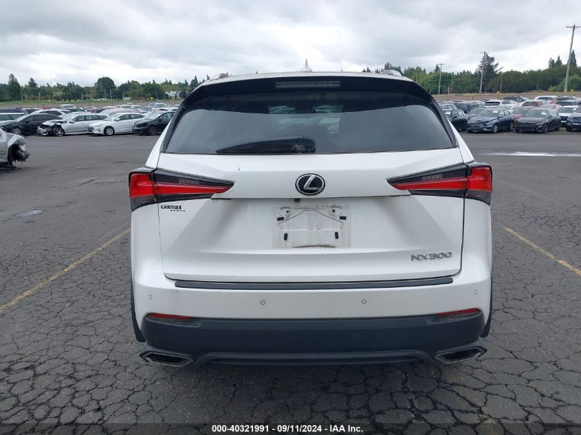 2018 Lexus Nx 300 VIN: JTJBARBZ4J2162092 Lot: 40321991