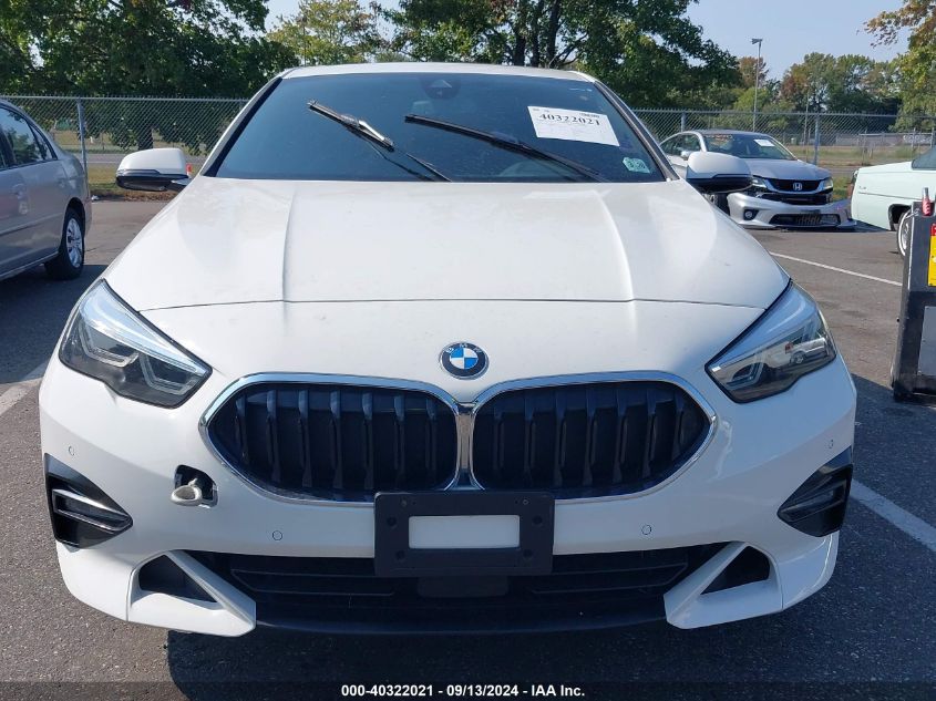 2021 BMW 228I Gran Coupe VIN: WBA73AK08M7H65303 Lot: 40322021