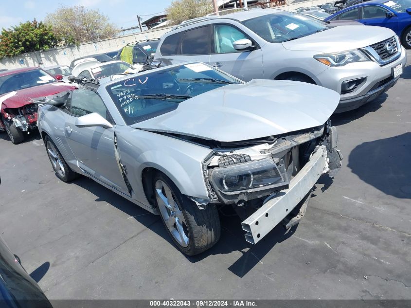 2G1FD3D30F9269210 2015 CHEVROLET CAMARO - Image 1