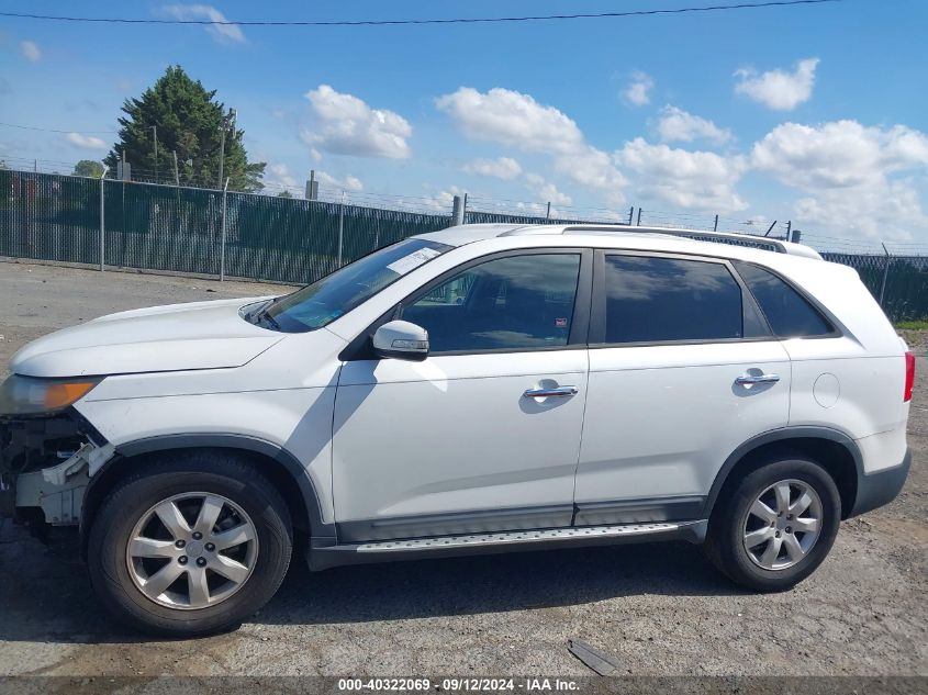 2012 Kia Sorento Lx VIN: 5XYKT3A6XCG240806 Lot: 40322069