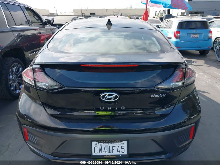 2021 Hyundai Ioniq Electric Se VIN: KMHC75LJ8MU078059 Lot: 40322094