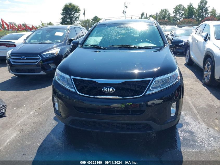 2015 Kia Sorento Lx V6 VIN: 5XYKT4A70FG585362 Lot: 40322169