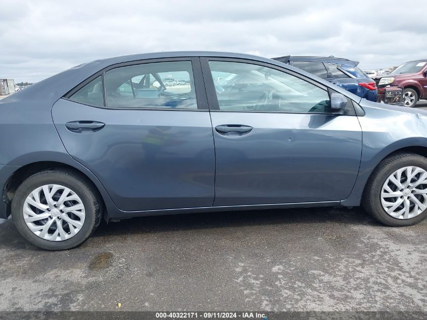 2019 Toyota Corolla Le VIN: 5YFBURHE7KP863887 Lot: 40322171