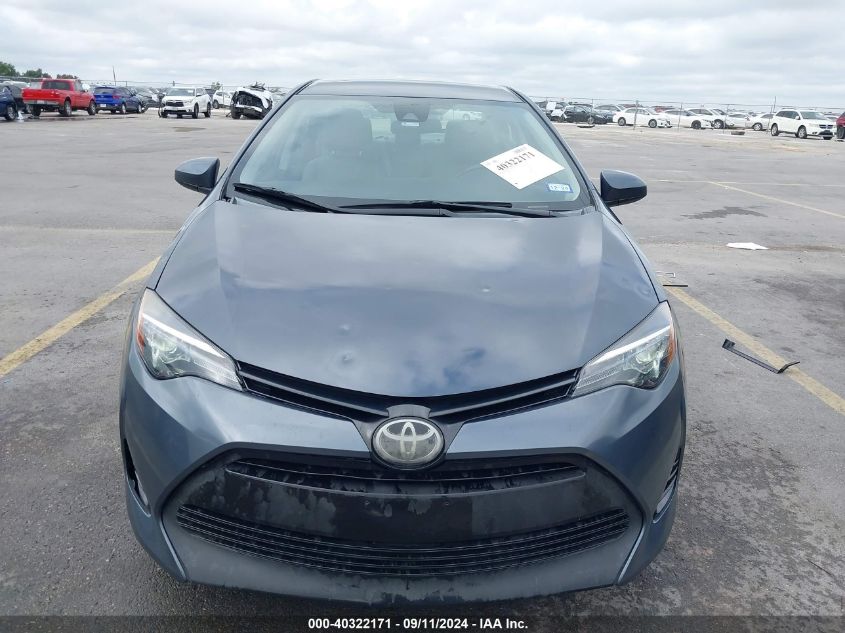 2019 Toyota Corolla Le VIN: 5YFBURHE7KP863887 Lot: 40322171