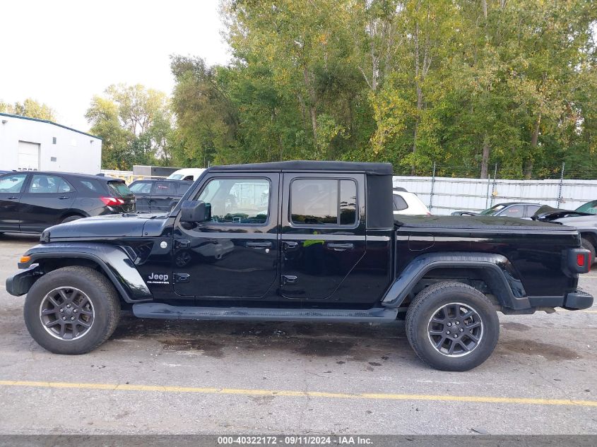 2021 Jeep Gladiator Overland VIN: 1C6HJTFG0ML537405 Lot: 40322172