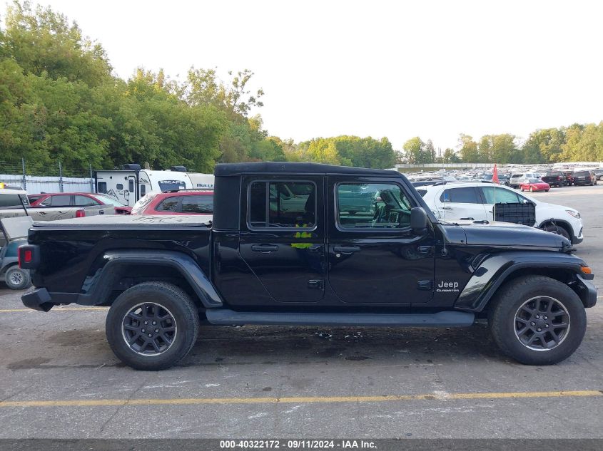 2021 Jeep Gladiator Overland VIN: 1C6HJTFG0ML537405 Lot: 40322172