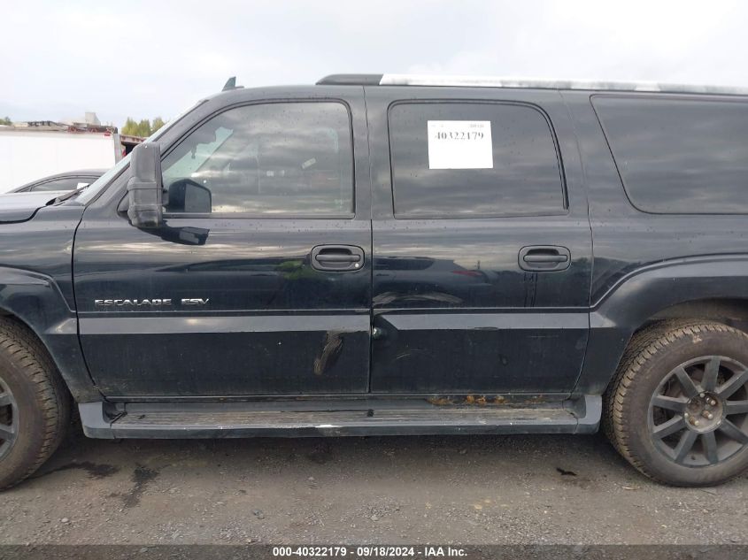 2006 Cadillac Escalade Esv VIN: 3GYFK66N76G104154 Lot: 40322179