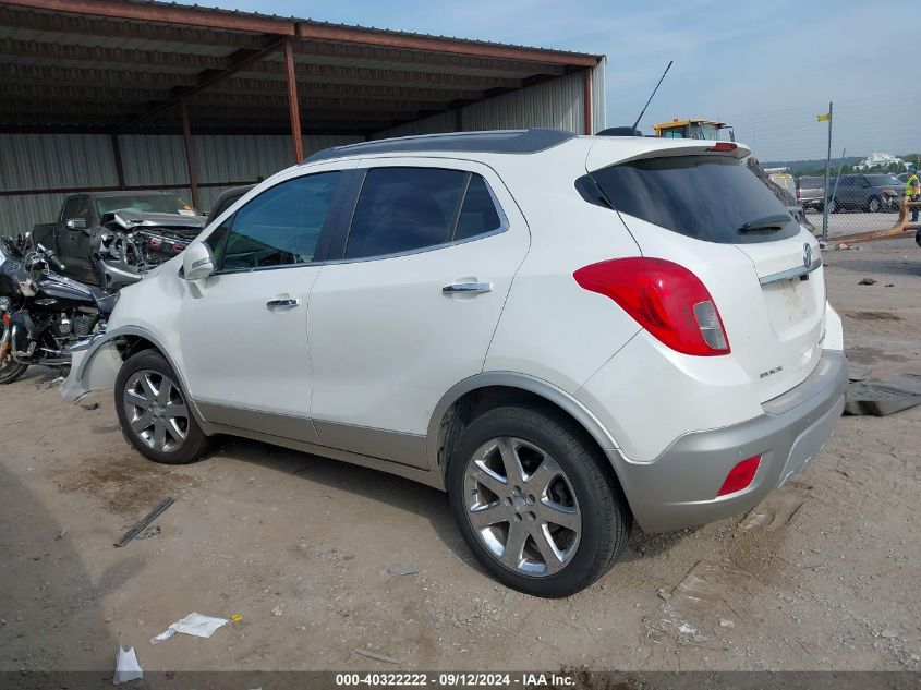 2016 Buick Encore Premium VIN: KL4CJHSBXGB637879 Lot: 40322222