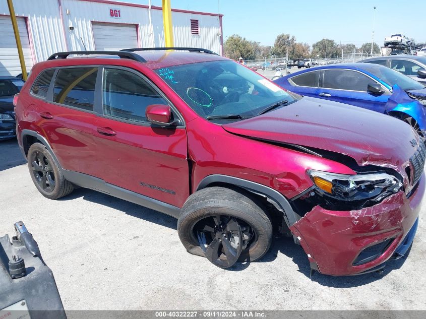 2021 Jeep Cherokee Latitude Plus VIN: 1C4PJLLB4MD169706 Lot: 40322227