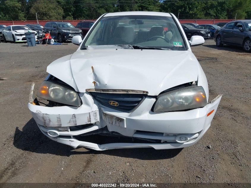 2005 Hyundai Elantra Gls/Gt VIN: KMHDN46DX5U990221 Lot: 40322242