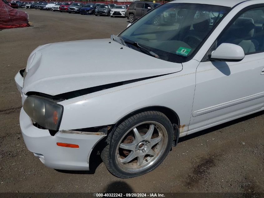 2005 Hyundai Elantra Gls/Gt VIN: KMHDN46DX5U990221 Lot: 40322242