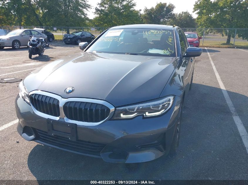 2020 BMW 330I xDrive VIN: 3MW5R7J01L8B15202 Lot: 40322253