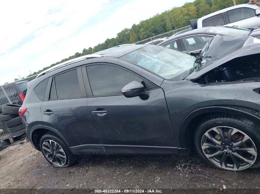 2016 Mazda Cx-5 Gt VIN: JM3KE2DY3G0831127 Lot: 40322284