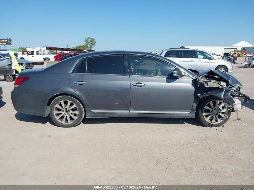 2011 Toyota Avalon Limited VIN: 4T1BK3DB9BU389681 Lot: 40322295