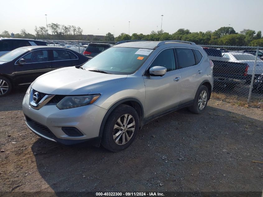 5N1AT2ML1FC850184 2015 NISSAN ROGUE - Image 2