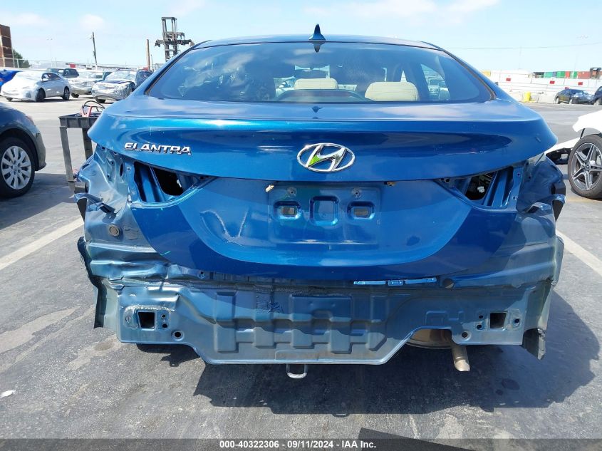 2013 Hyundai Elantra Gls VIN: KMHDH4AE4DU966924 Lot: 40322306